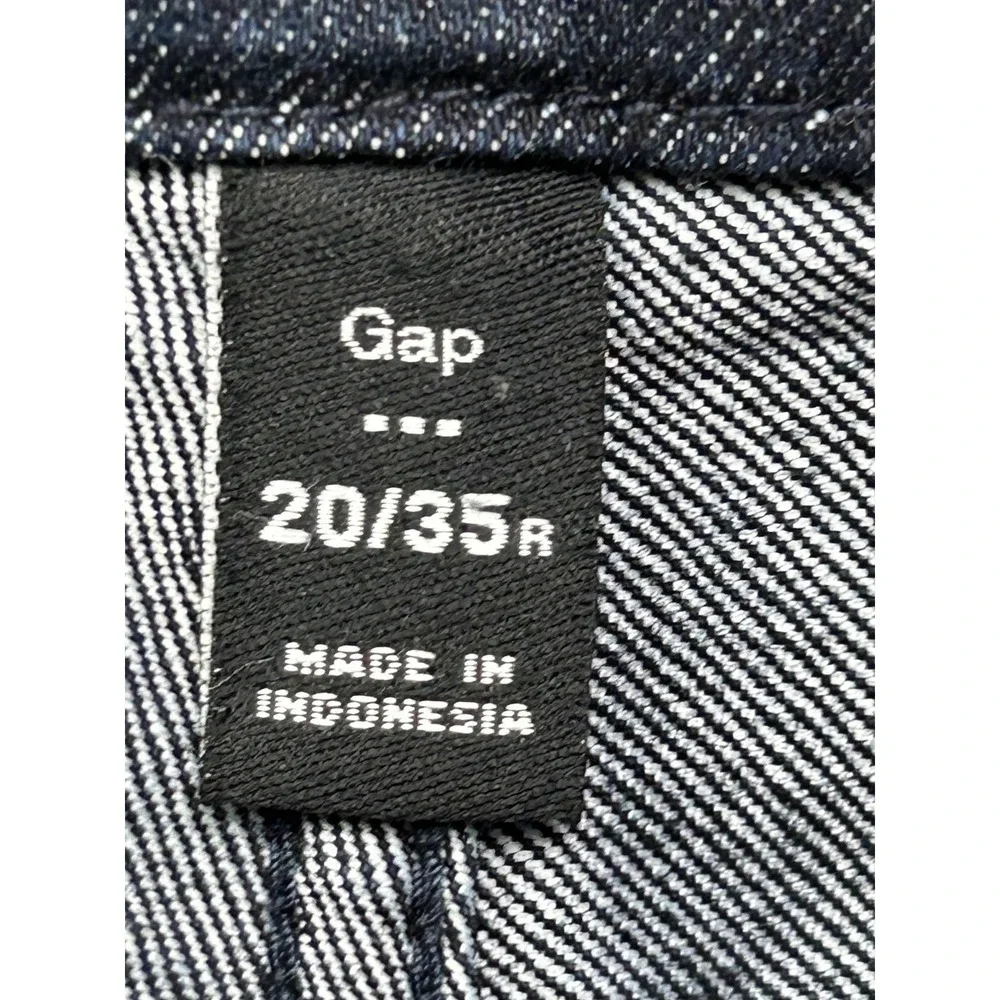 Gap Premium Skinny Jeans Womens 20 Blue Dark Wash High Rise‎ Denim Pockets